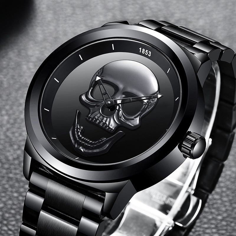 Simple skull watch