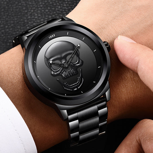 Simple skull watch