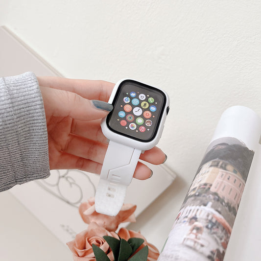 Silicone Strap Watch Case Set