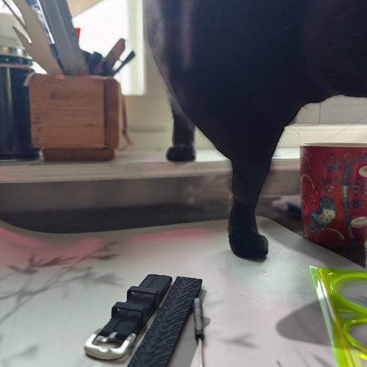 RogueOps Fluro Rubber Ranneke |  oliivi