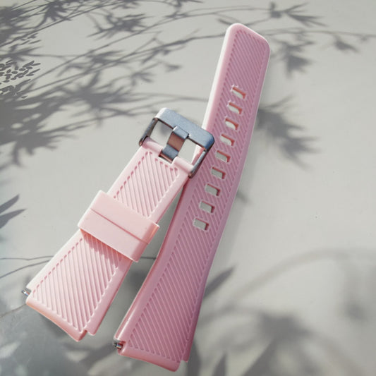 SILTUKE  Kellonranneke  Kumiranneke  | Tukeva kaksiosainen vaaleanpunainen