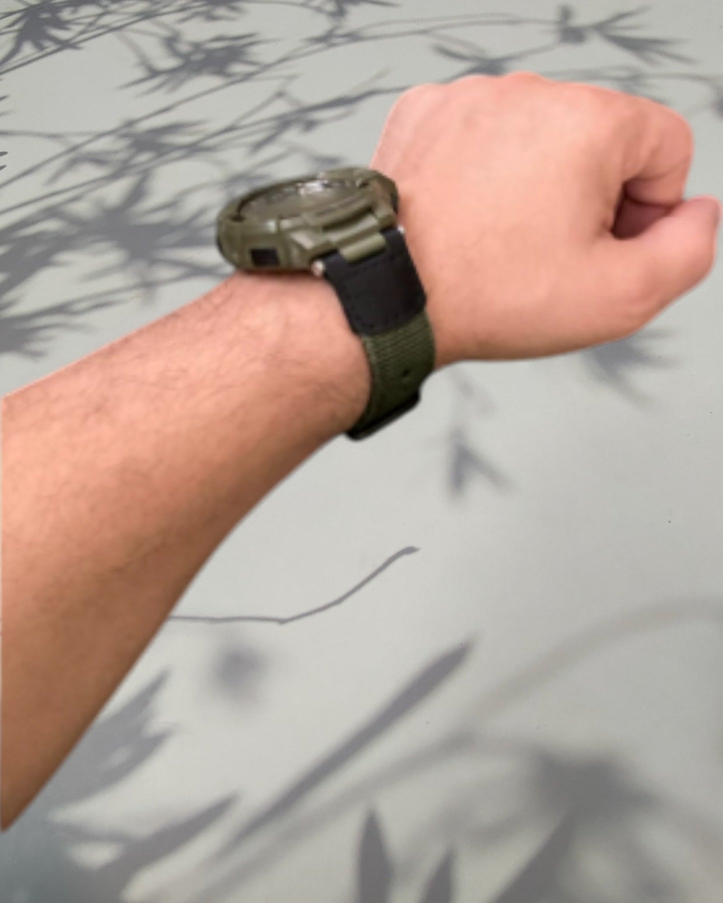Kellonranneke nylon tektiili | casio Casio SGW-100 pehmeä silikoniranneke