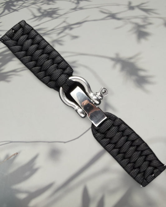 Säädettävä Paracord-Nylon Hihna Ulkoiluun ja Arkeen Liedosta