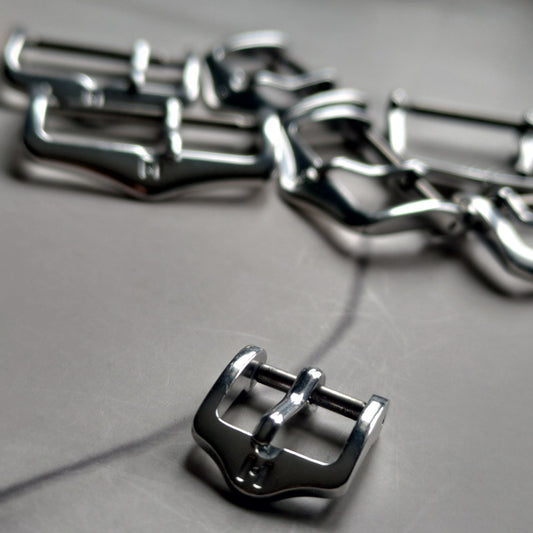 Hirch kevytmetalli vaihtosolki teräksen värinen