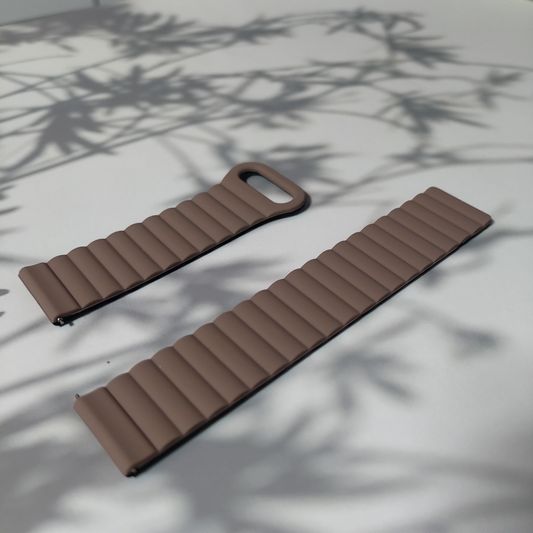 Kellonranneke Magsi - magneettinen silikooni suklaan ruskea