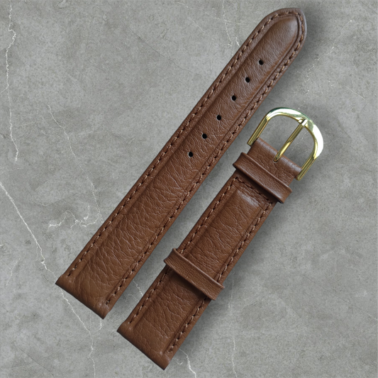 Nahkaranneke Prestige Cavan| konjakki 18 mm