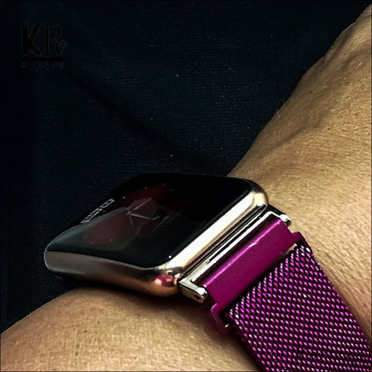 Teräsranneke Milanom | purple