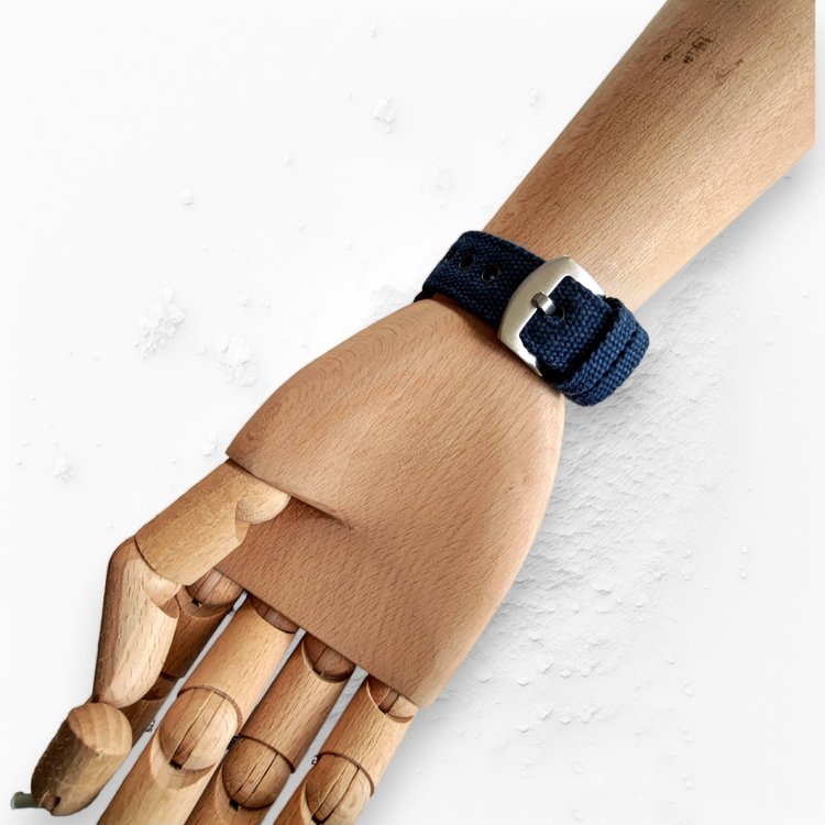 Kellonranneke | denim sininen