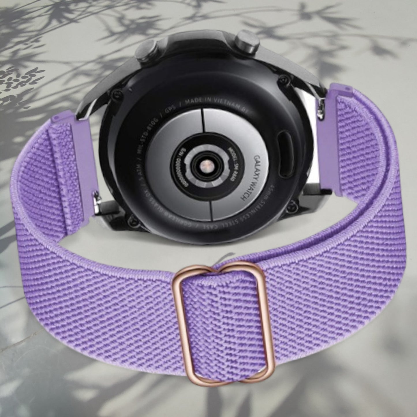 Kellonranneke Loosol – joustava solkisäätö ranneke syreeni