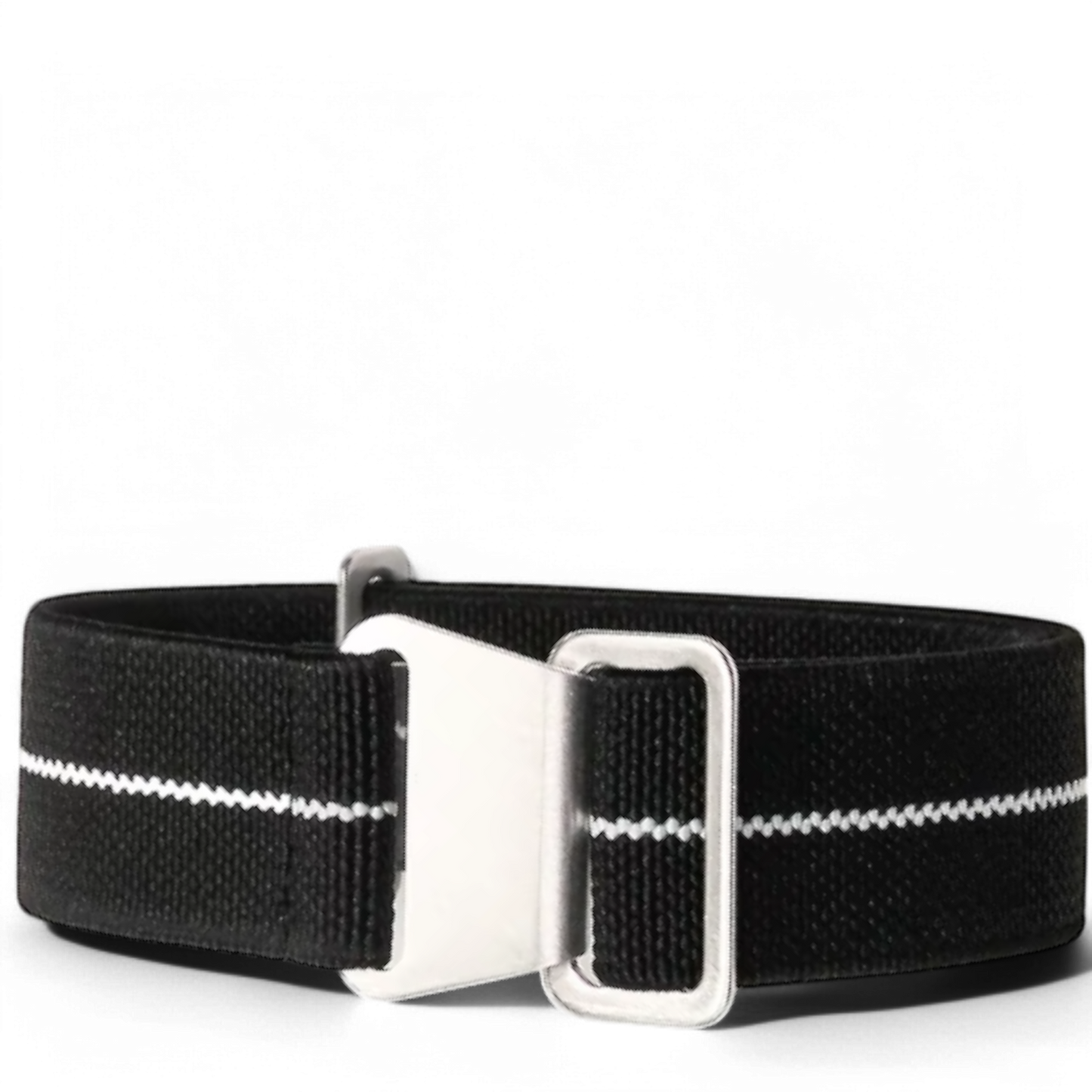 Marine Nationale kellonranneke | joustava musta valkoisella raidalla