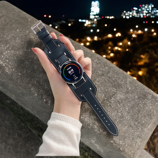 Nahkaranneke NABU - bund vintage