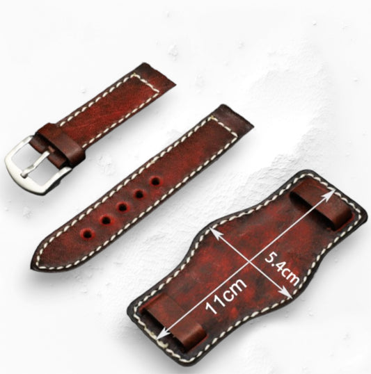 aseman Rautarannikko Liedosta on Kaareva bund nahkaranneke