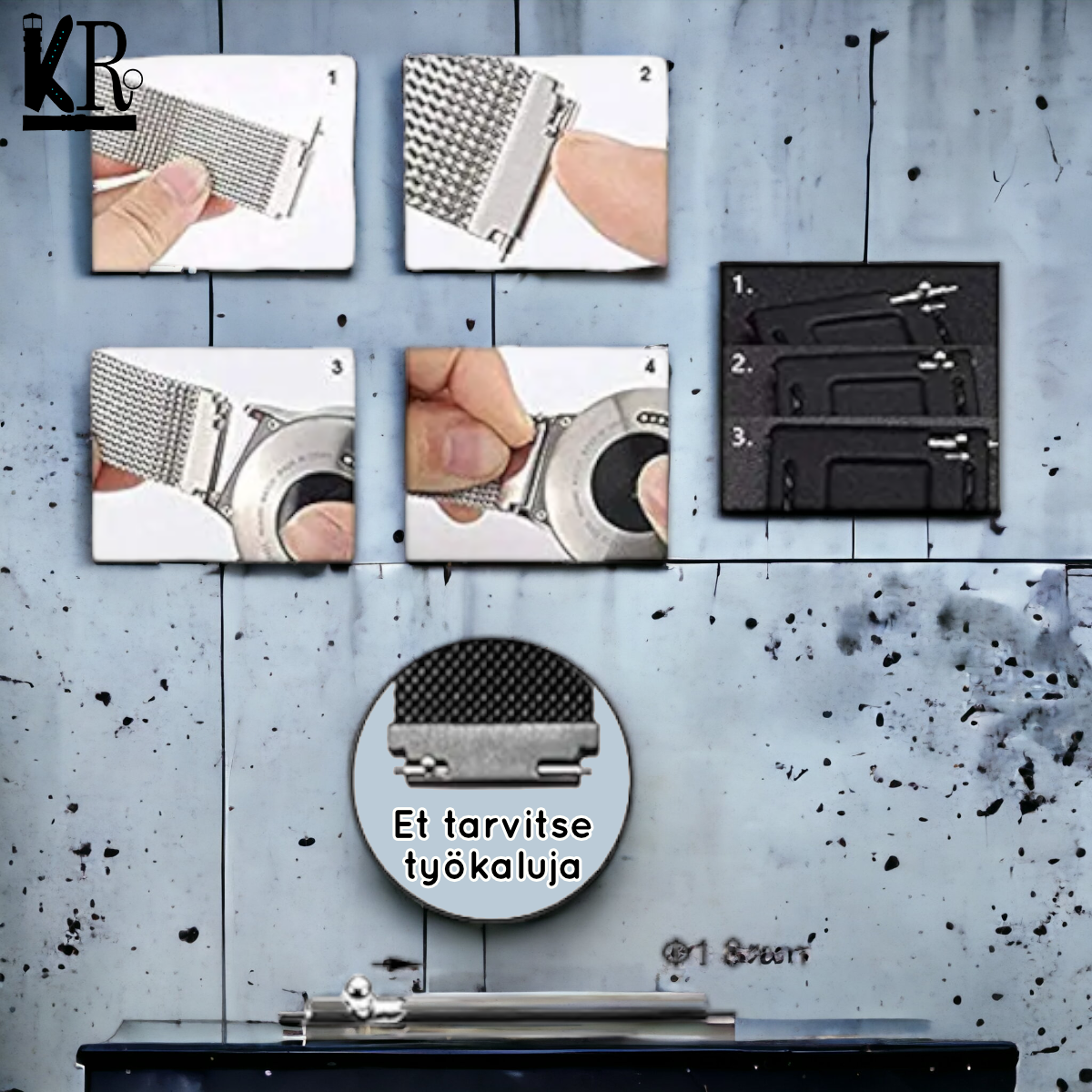 Pikajousitapit 2kpl - 1,5mm ja 1,8mm