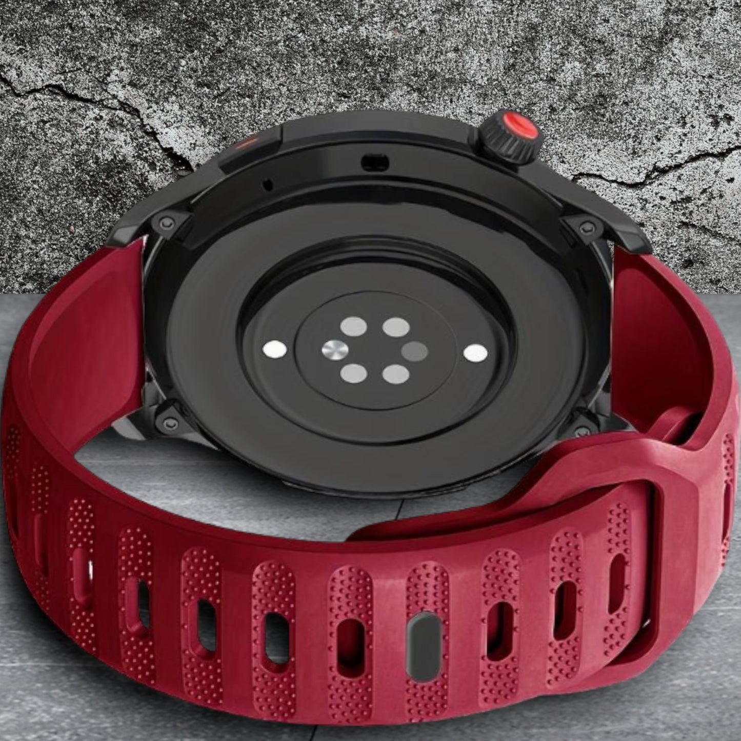 silikooniranneke Tutaus | burgundy