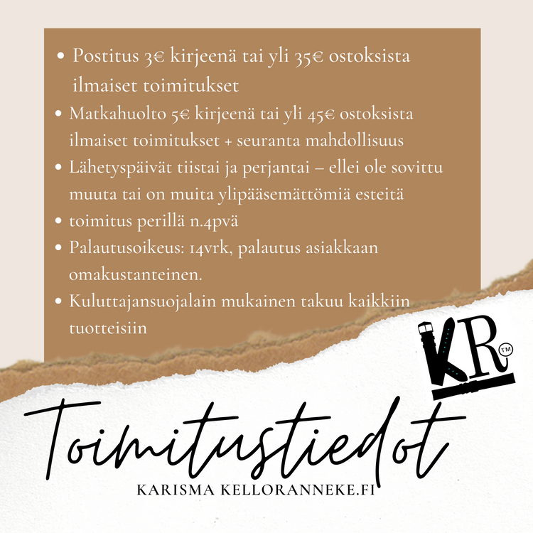 Kumiranneke kontrasti | sininen valkoisella