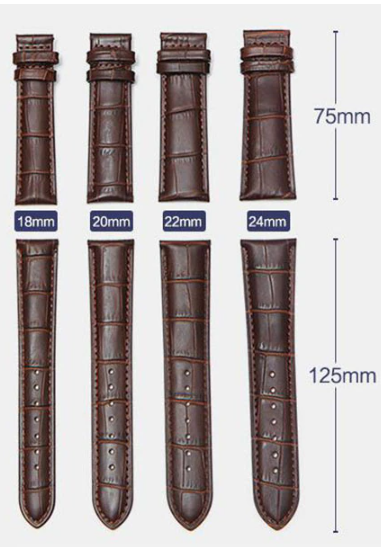 Nahkaranneke KRKROKO | KROKO ruskea