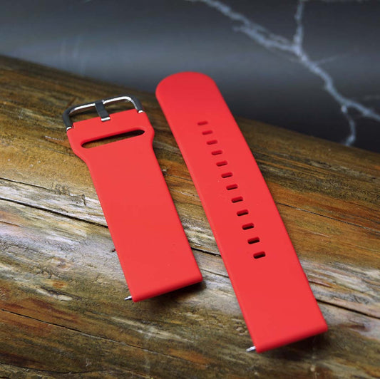 Kumiranneke pehmo punainen | kätevä alle pujotettava suljenta