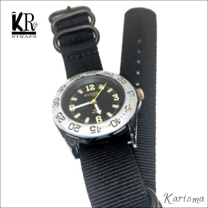 Standard Kellonranneke yksiosainen - Zulu-style musta