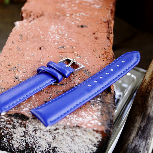 keinonahkaranneke pugenna | tikattu siniset