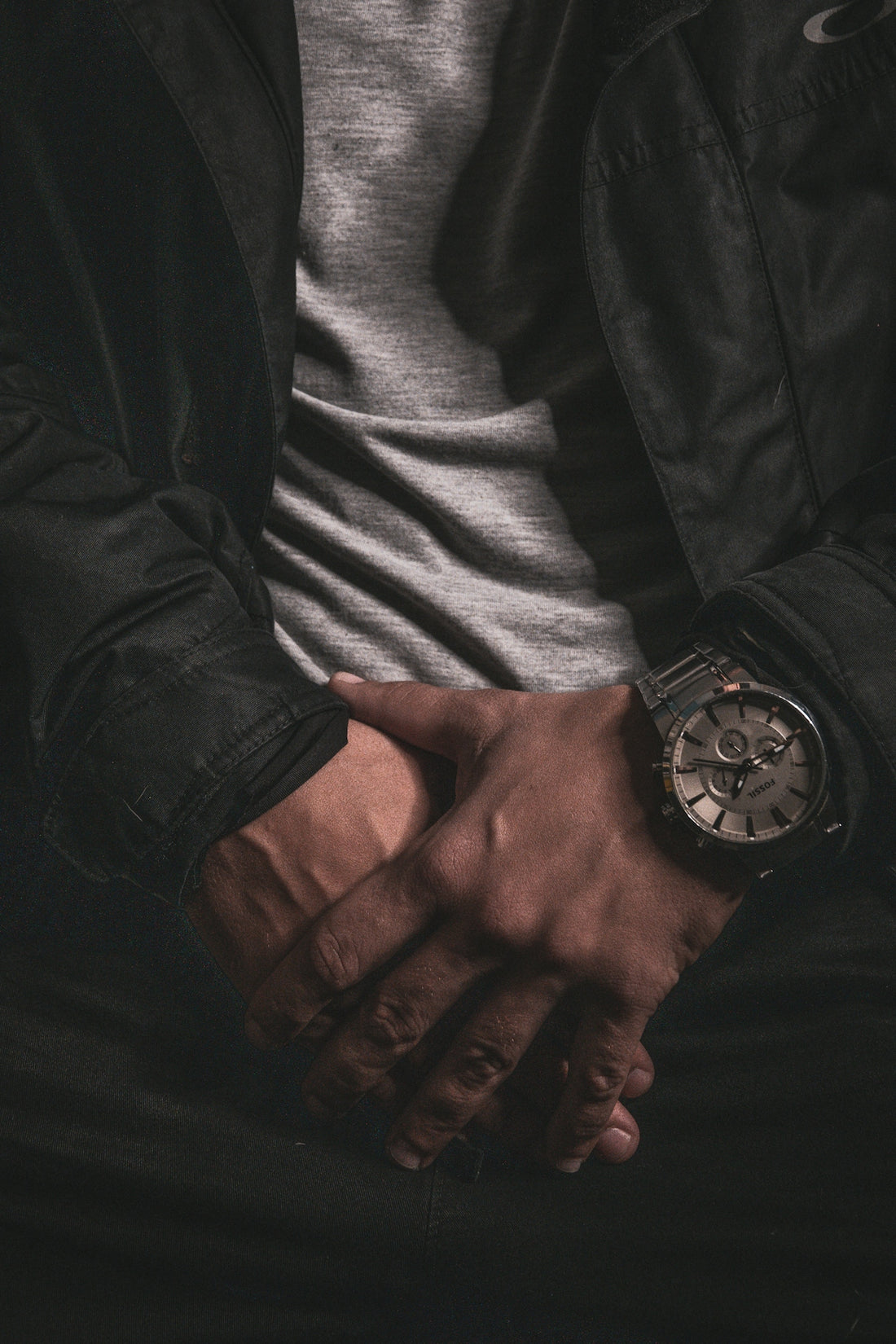 a person wearing a watch