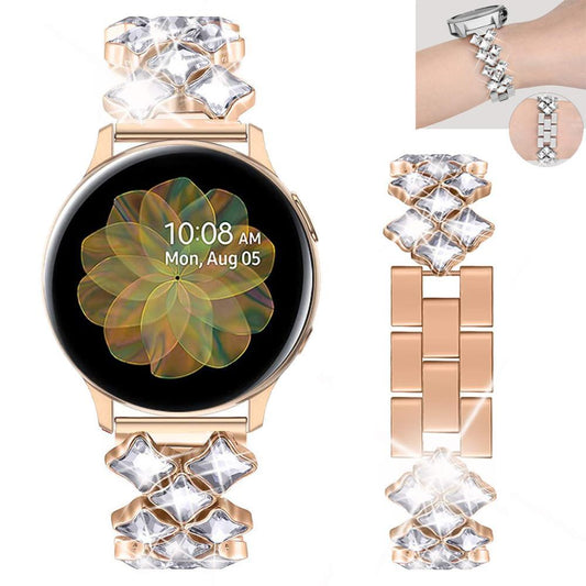 Gypsophila stainless steel watch strap