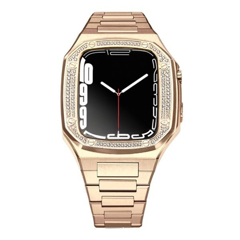 Stainless Steel Integrated Watch Modification Shell Diamond