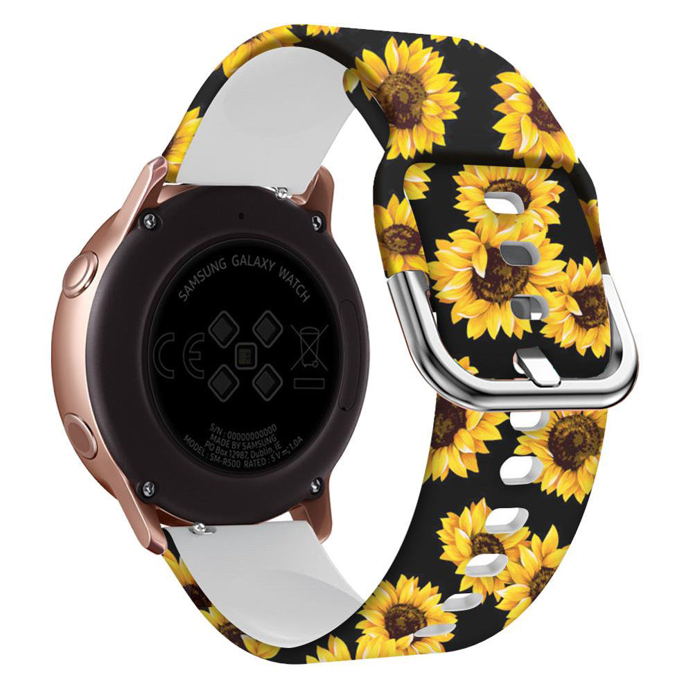 Smart Watch Strap 22mm Silicone Print Strap