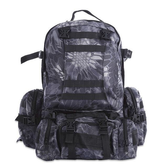 50L Ulkoilureppu Molle Sotilastyyliin – reppu, joka vie matkasi seuraavalle tasolle!
