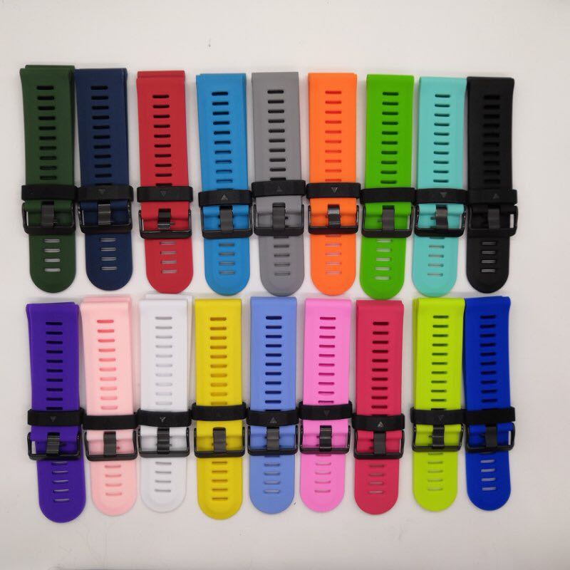 Suitable For Garmin Fenix 3 Hr Fenix 5X Silicone Sports Watch Strap