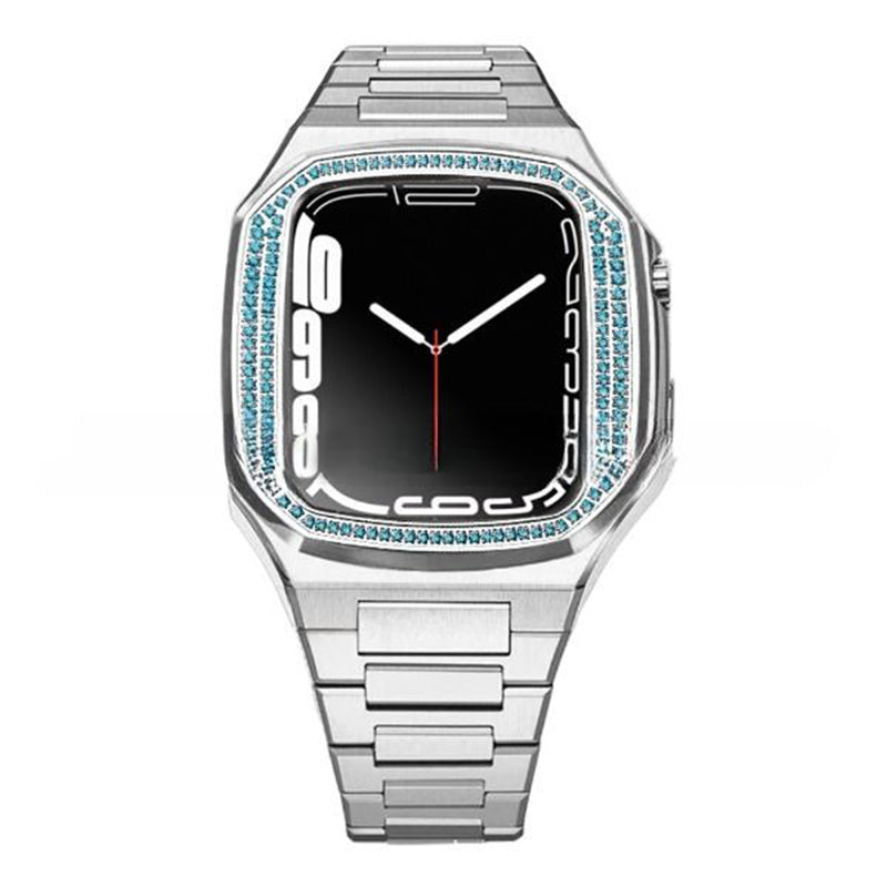 Stainless Steel Integrated Watch Modification Shell Diamond