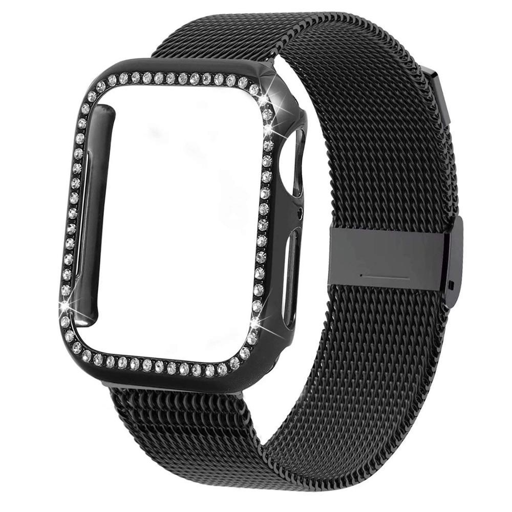Loop magnetic watch strap