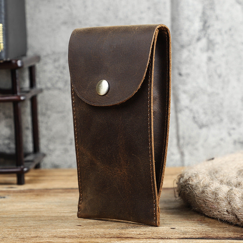 Applicable Applewatch Crazy Horse Leather Watch Cover