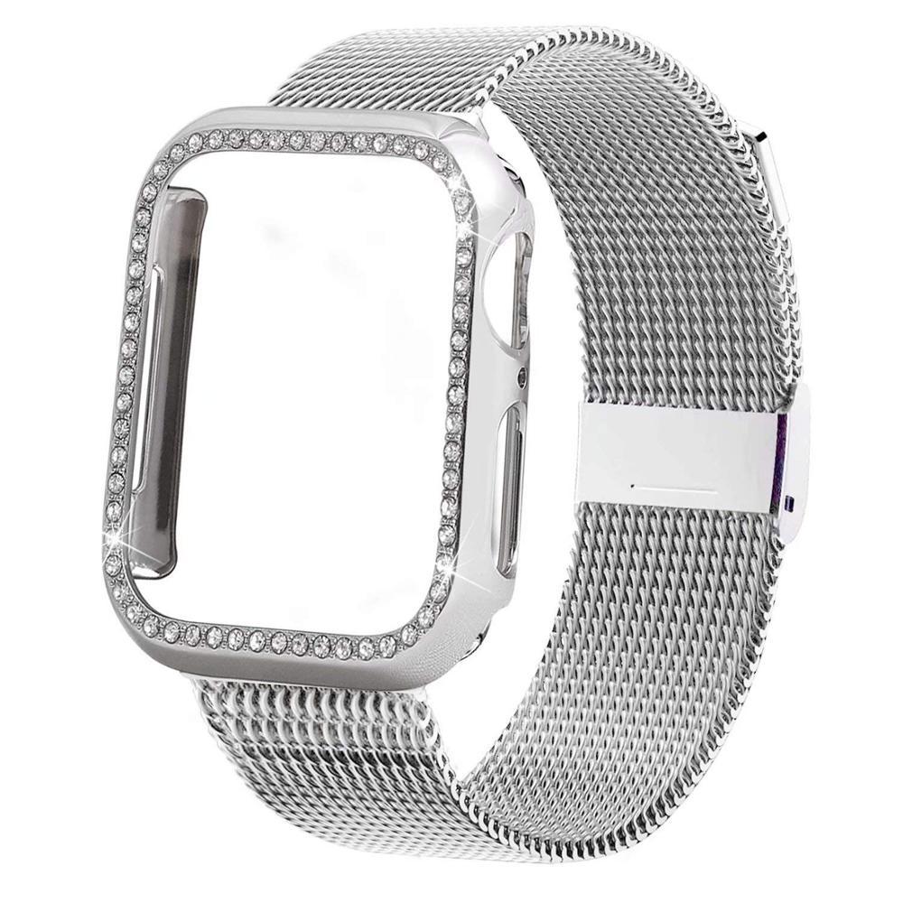 Loop magnetic watch strap