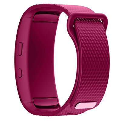 Silicone watch strap