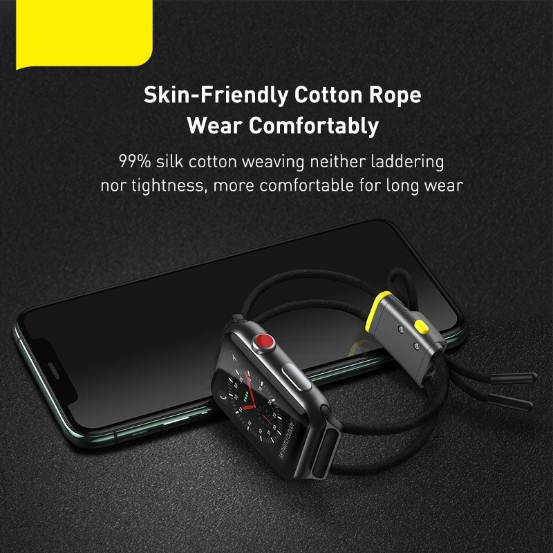 Rope watch strap