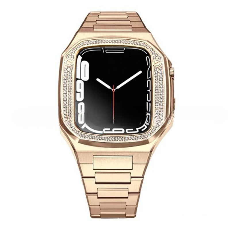 Stainless Steel Integrated Watch Modification Shell Diamond