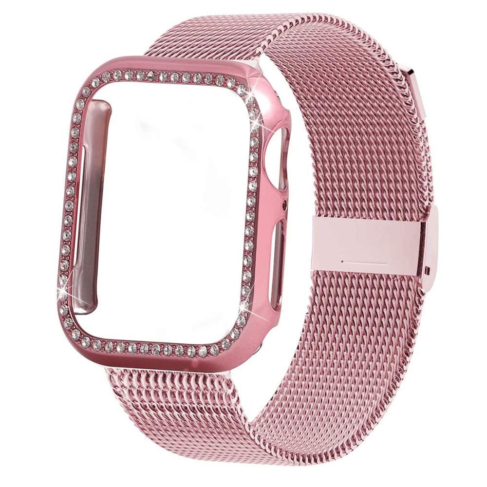 Loop magnetic watch strap