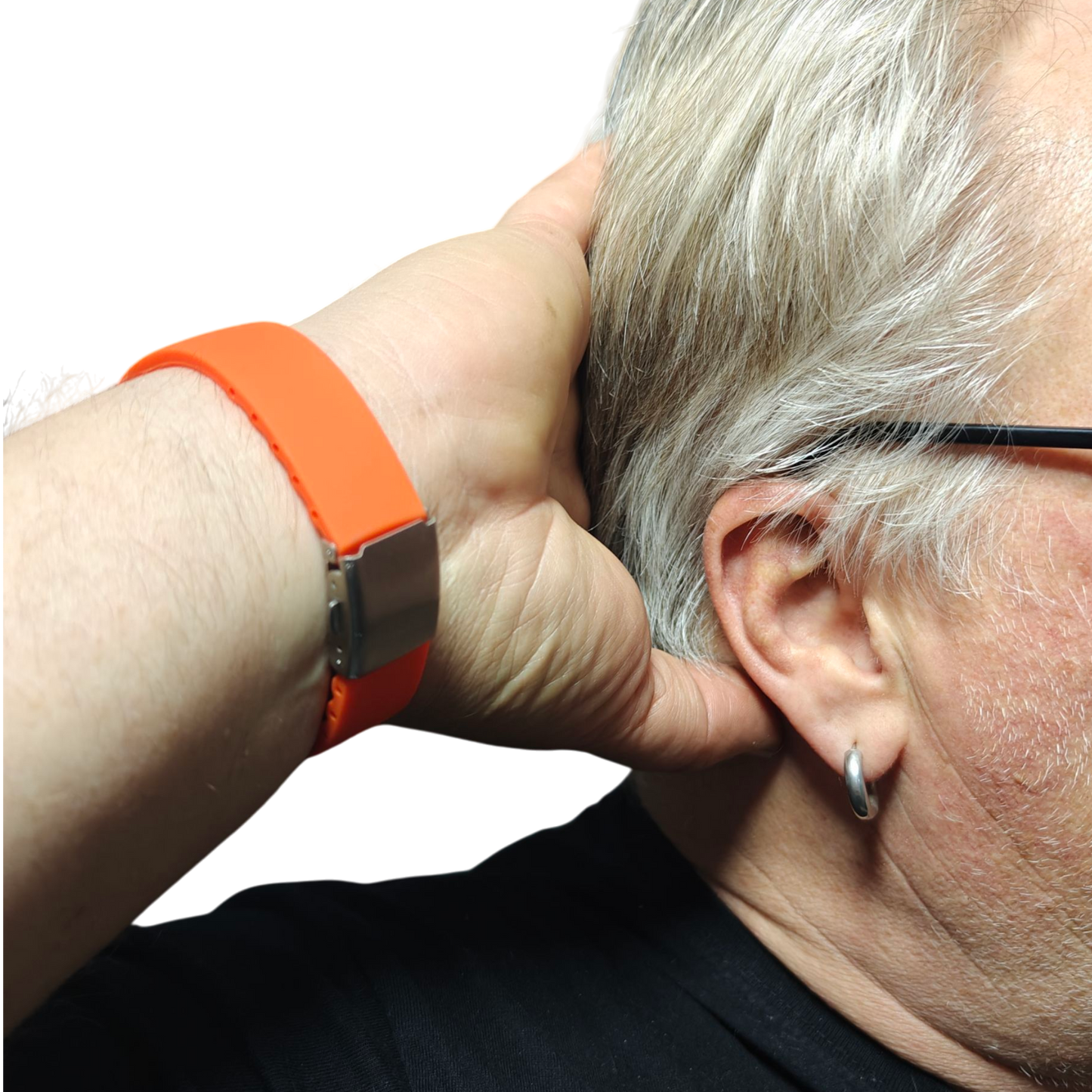 Skaldin Saviranta Kellonranneke silikooni | linkki-perhoslukko