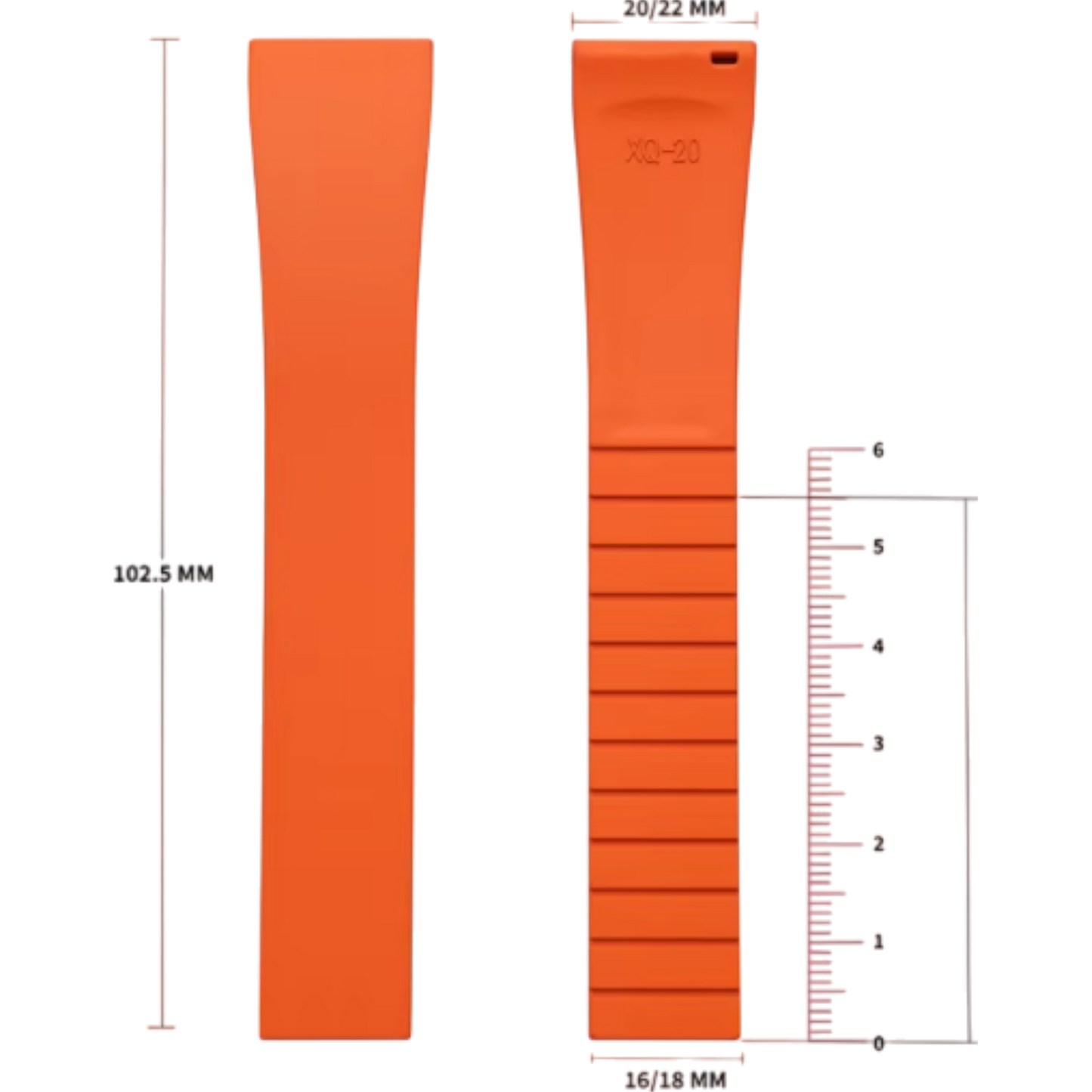RogueOps Fluro Rubber Ranneke |  oliivi