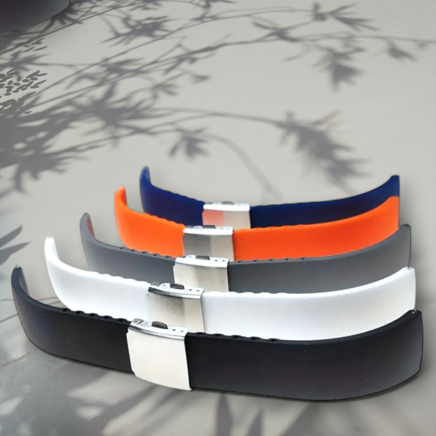 Skaldin Saviranta Kellonranneke silikooni | linkki-perhoslukko