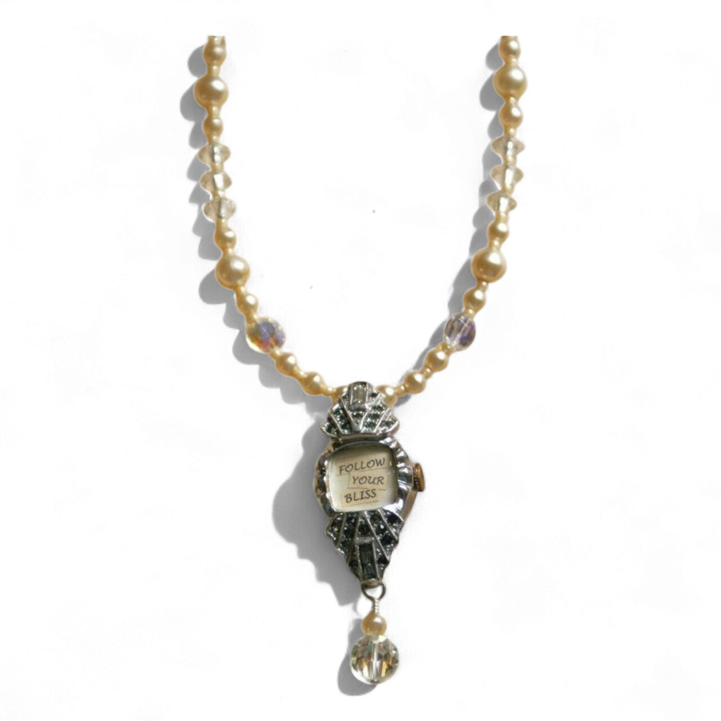 Rannekello kaulakoru  vintage steampunk