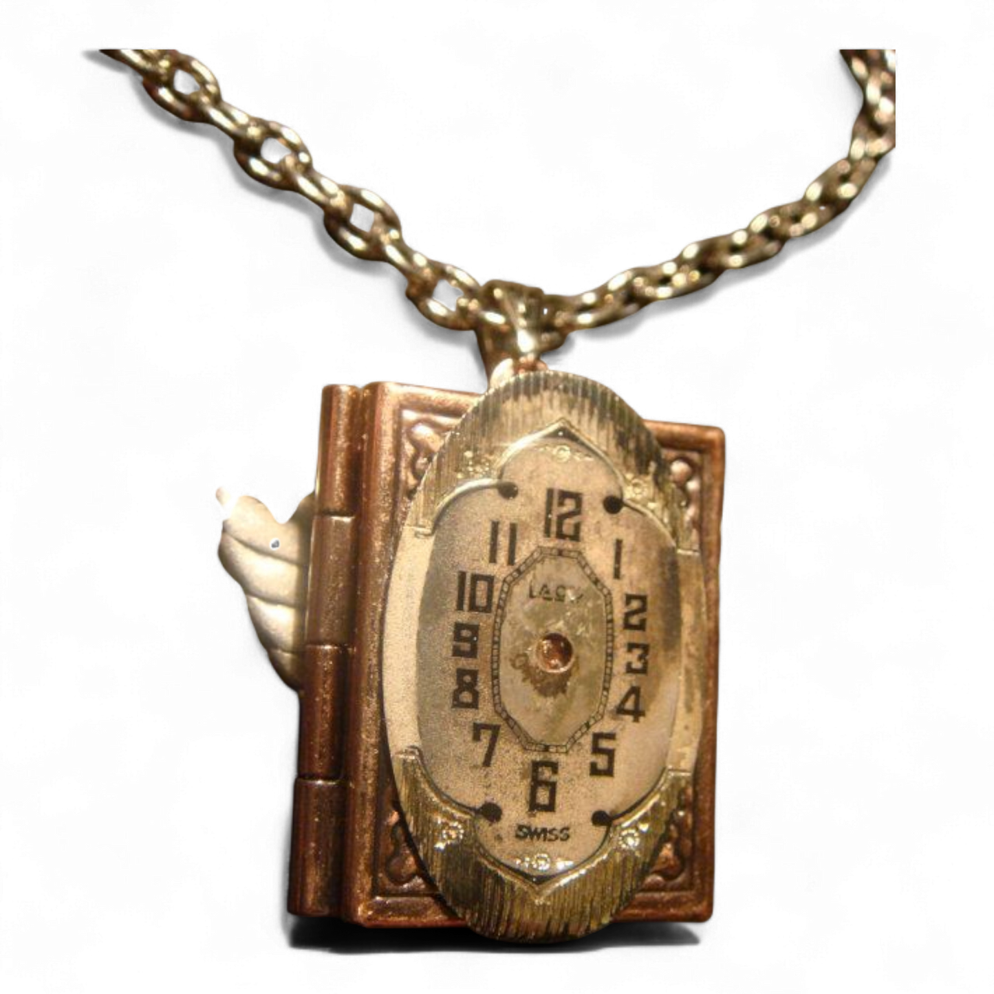 Rannekello kirjakorut vintage steampunk