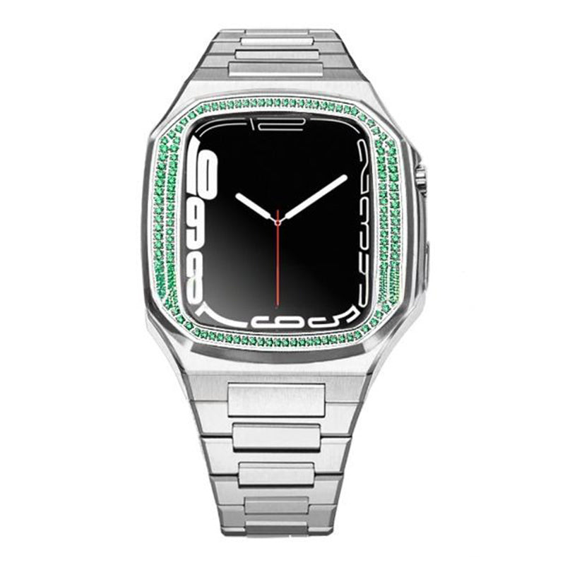 Stainless Steel Integrated Watch Modification Shell Diamond