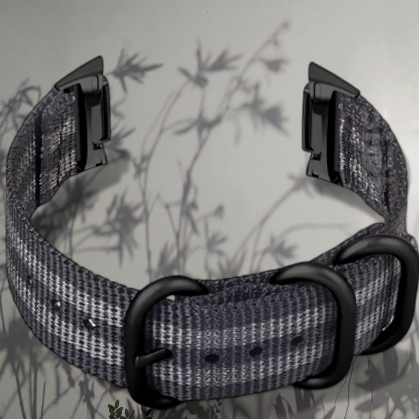 Fitbit Charge 5 6  vaihtoranneke tukevaa kangasta (canvas)