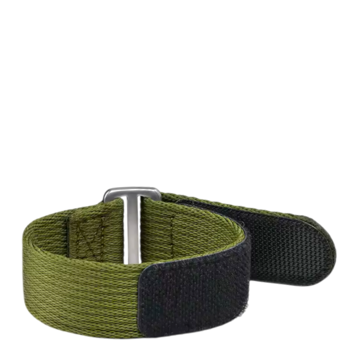 RAUTAOTE kelloranneke nylon tarrakiinnitys 20 mm 22 mm yksiosainen tekstiiliranneke