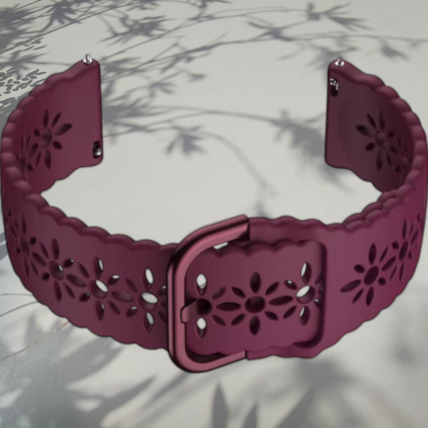 Kellonranneke Taikapitsi | silikooni  viininpunainen burgundy