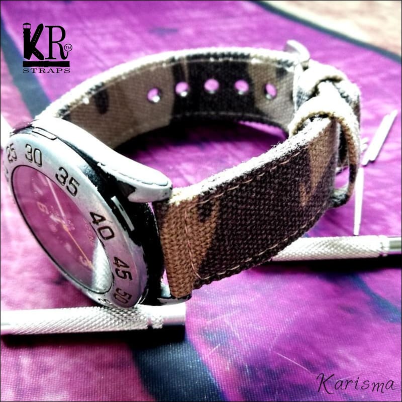 Standard Kellonranneke | tekstiili ruskea camo