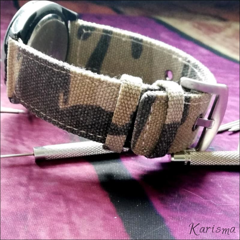 Standard Kellonranneke | tekstiili ruskea camo